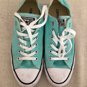 Converse size 9 turquoise